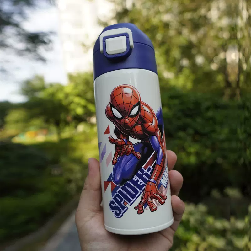 新品316不锈钢保温杯儿童直饮杯学生带锁扣弹跳杯户外保温水壶