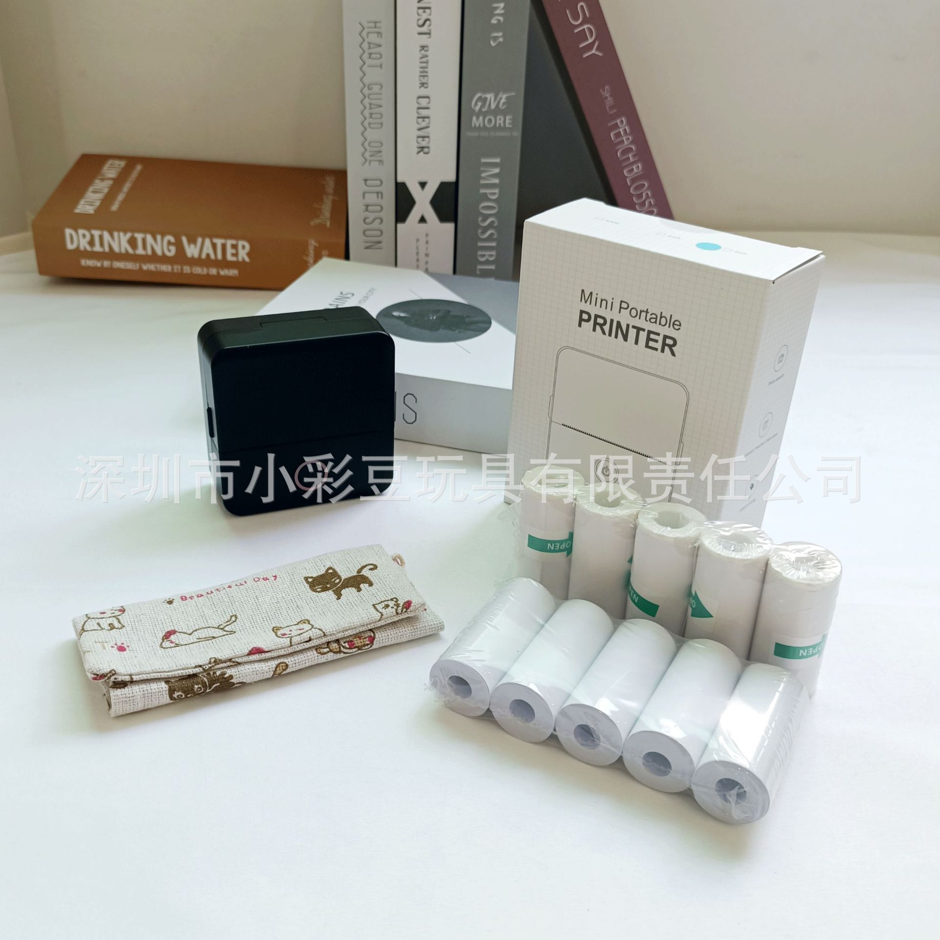 X6 black + 5 thermal paper + 5 self-adhesive + storage bag