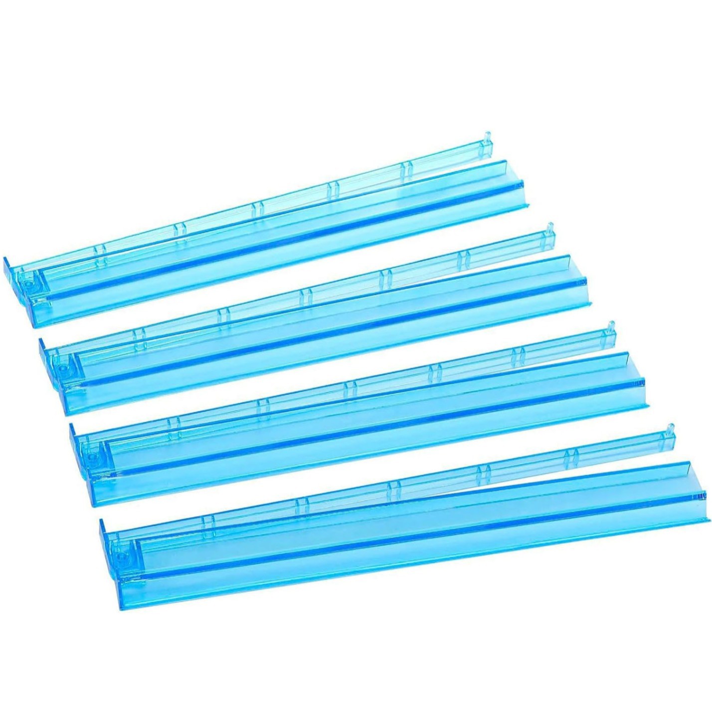 Amazon cross-border mahjong card organizer with multi-color transparent mahjong ruler and push rod, two-in-one card ruler and mahjong stand