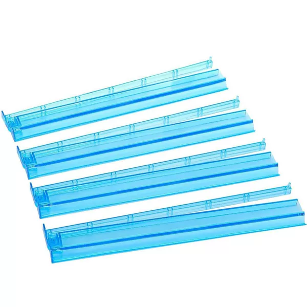 Amazon cross-border mahjong card organizer with multi-color transparent mahjong ruler and push rod, two-in-one card ruler and mahjong stand
