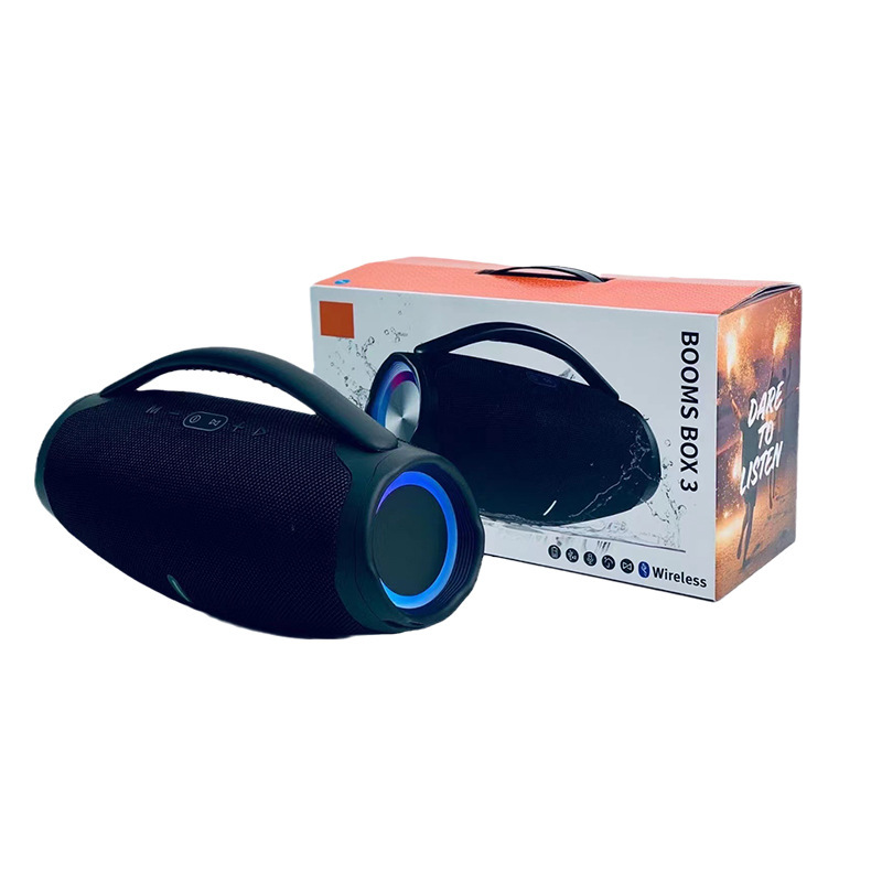 国境を越えて人気box3戦神3世代bluetoothオーディオledランプカード携帯式サブウーファ屋外スピーカー|undefined