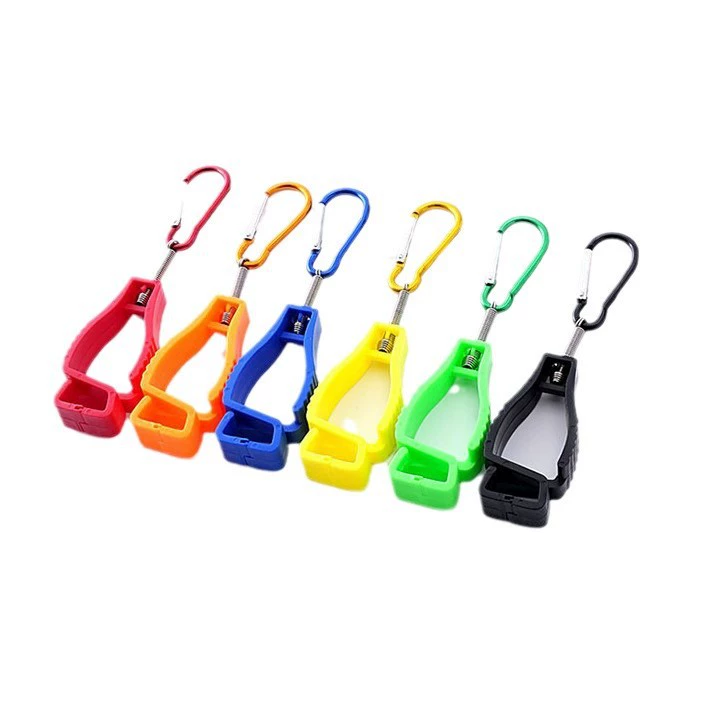 Трансграничная поставка зажимов для защитных перчаток, застежек и крючковых аксессуаров для работы на открытом воздухе GLOVECLIP.