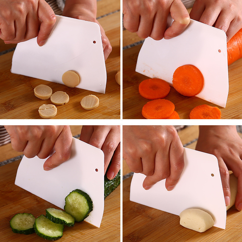 プラスチックカッターナイフ食品級家庭神器キッチンカッターマントー工具スクレーパー腸粉専用スクレーパー焙煎|undefined