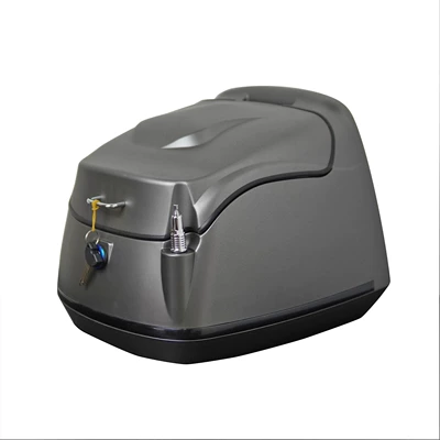 Suitable for Suzuki US125T electroplated | Motorcycle bumper - elegant-gray-trunk-with-lining-backrest-bottom-plate-must-have-a-tail-rack