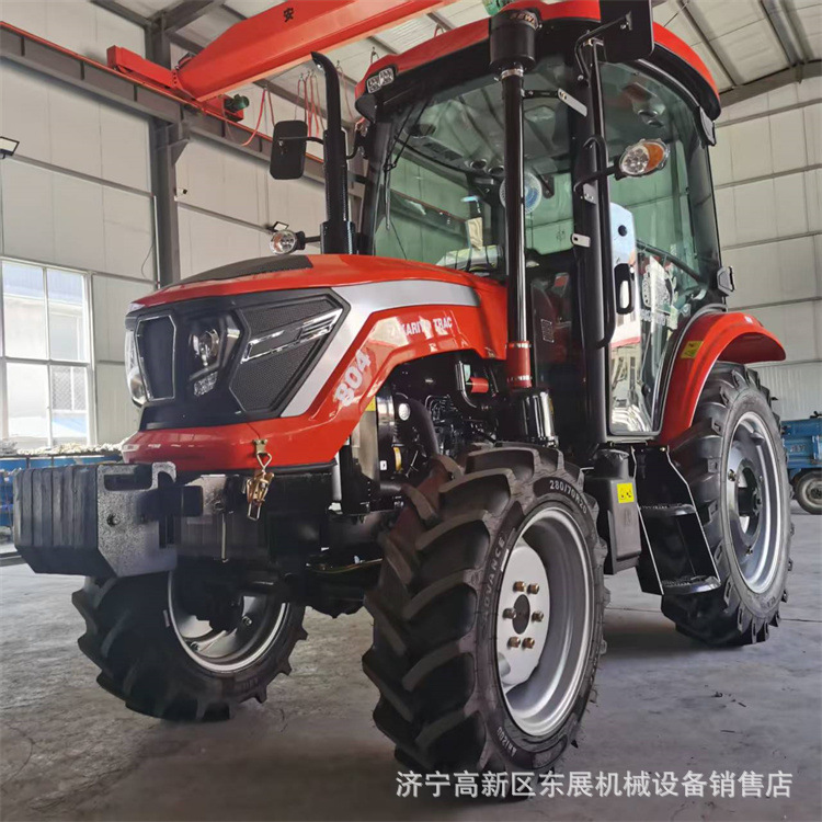 多用途轮式农用拖拉机 804四驱拖拉机 水旱田两用耕地机