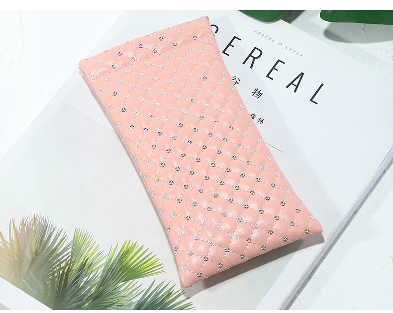 33g Weight Glasses Pouch Classification Daily Occasion Spot Fashion New Sunglasses Bag Pu Leather Elastic Mouth Portable Glasses Case Glasses Case