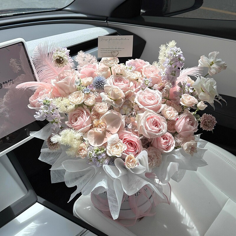 玫瑰永生花束七夕送女友高级感花束温柔仿真香皂花束混搭玫瑰花束|undefined