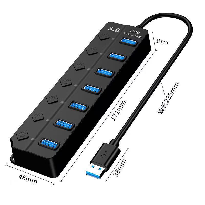 USB3.0 エクステンダー U ディスク Typec 拡張ドック ワンツーマルチインターフェイス ノートブック携帯電話ハブに適しています|undefined