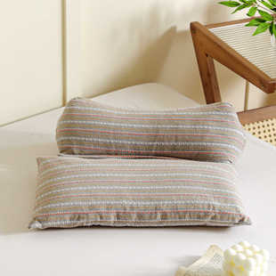 2025 New Style Fresh, Simple and Comfortable Universal Home Bedding Triangle Traction Combination Buckwheat Pillow Pillow Core