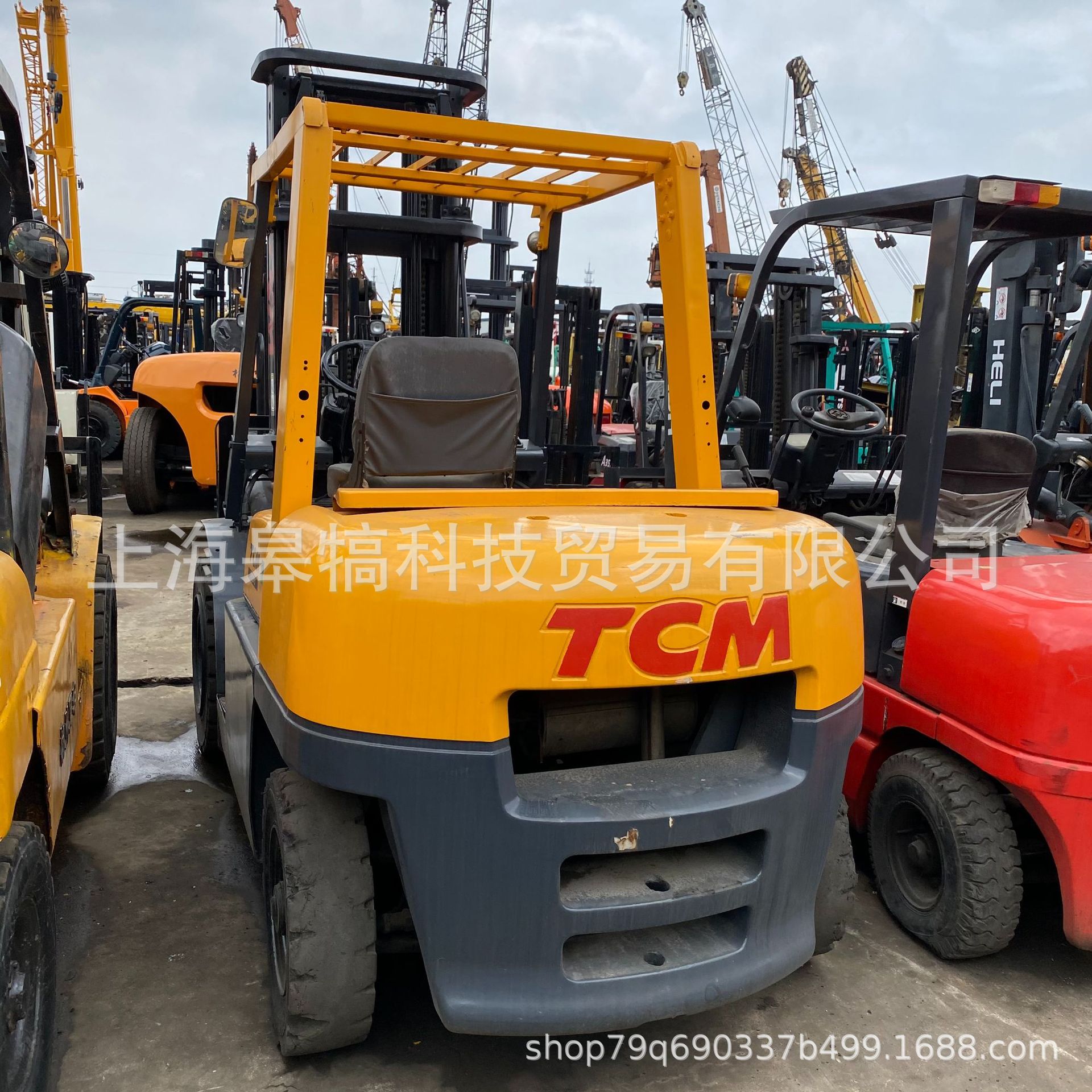 TCM叉车5吨 日本原装5吨柴油叉车 二手叉车配件出口 叉车电动