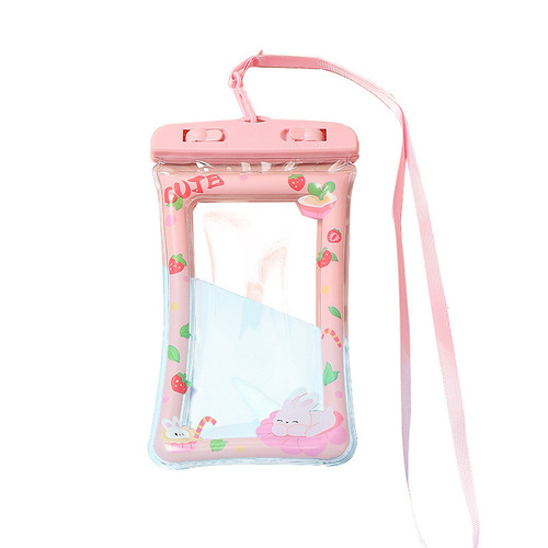 Air bag waterproof bag, touch screen mobile phone waterproof bag, floating diving cover, protective cover, small artifact for outdoor swimming and photography