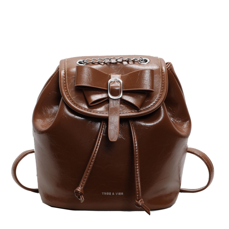 Student class pleated backpack for women 2024 new Korean style trendy student bag, niche high-end women's bag_voghion.com