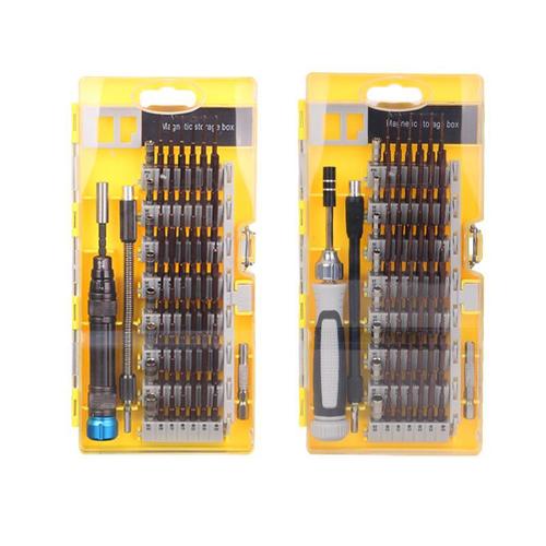 Multifunctional Precision Repair Electronic Screwdriver Set of 60 Pieces, Luxurious Extended Bit Screwdriver Kit