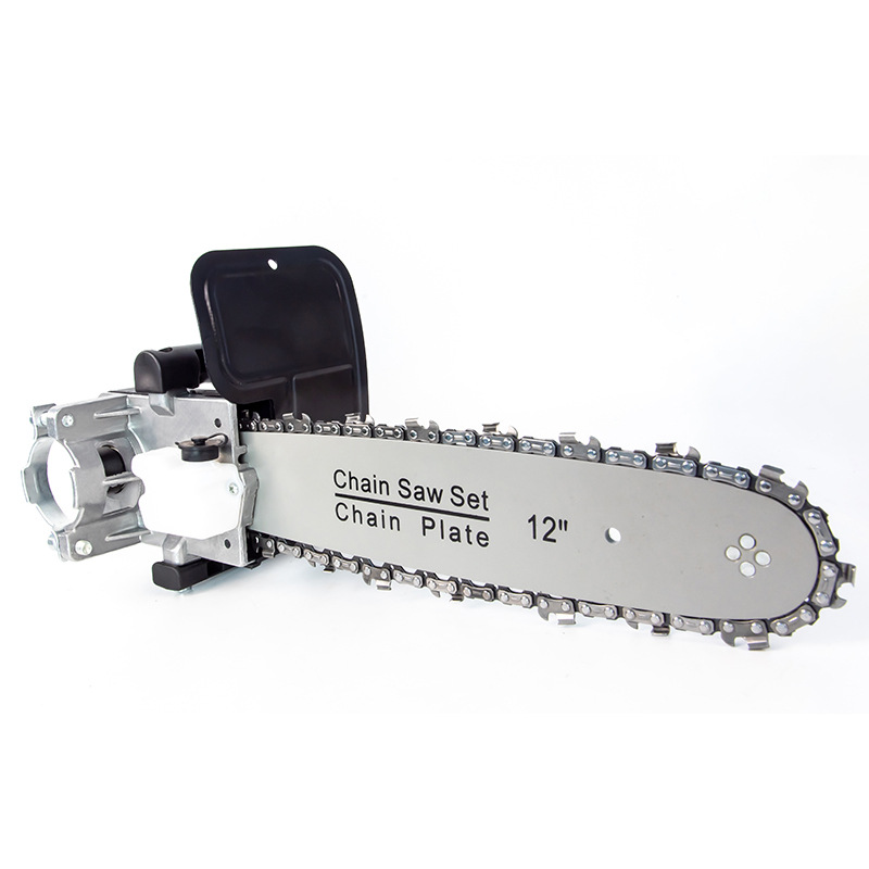 Molinillo de ángulo directo de fábrica modificado sierra de cadena eléctrica registro hogar pequeño corte de mano multifuncional modificado sierra de cadena