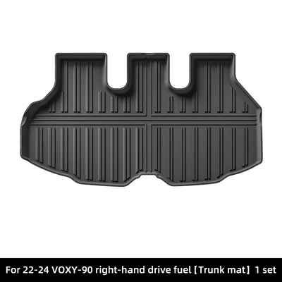 Trunk Mats Backrest Mats Cross-Border — Trunk Mat - 22-24-toyota-voxy-90-right-hand-drive-fuel-tank-mat-southeast-asiajapan-black