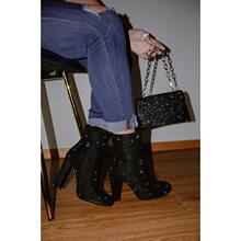 H 7700 Glitter High Heel Boots �Wҫ�߸�ѥ �W���羳���R�d��