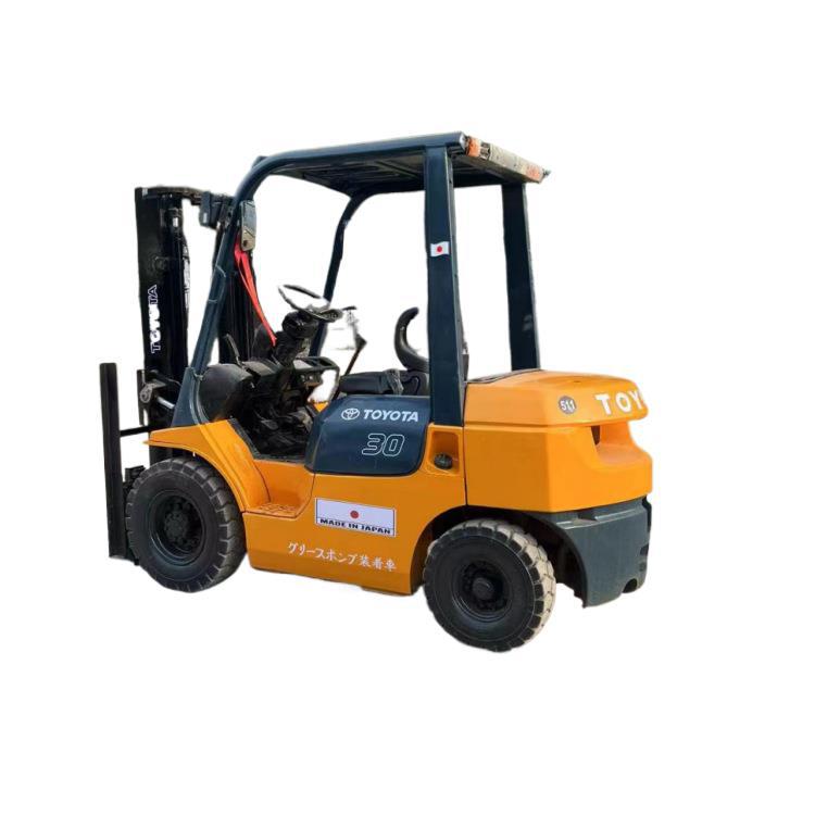 Comercio exterior perenne, gran tonelaje de segunda mano 5 toneladas 10 toneladas de carretillas elevadoras Komatsu Toyota