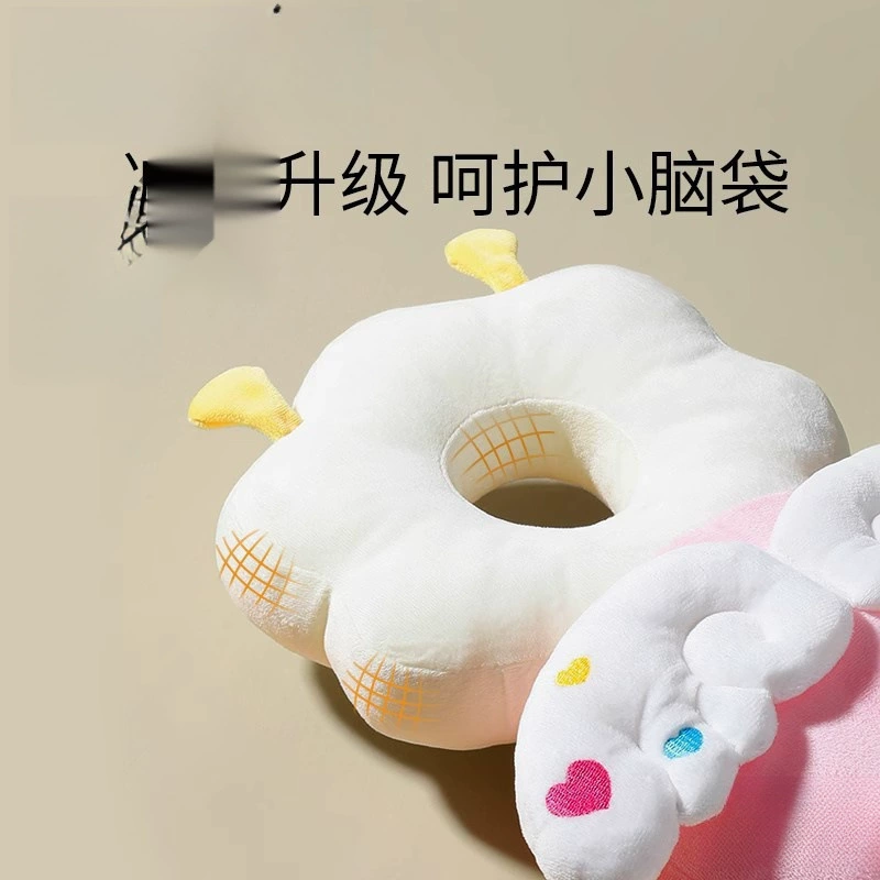 Детская дышащая подушка с рисунком из мультфильма для раннего возраста, защита головы, защита от падений, защита от столкновений