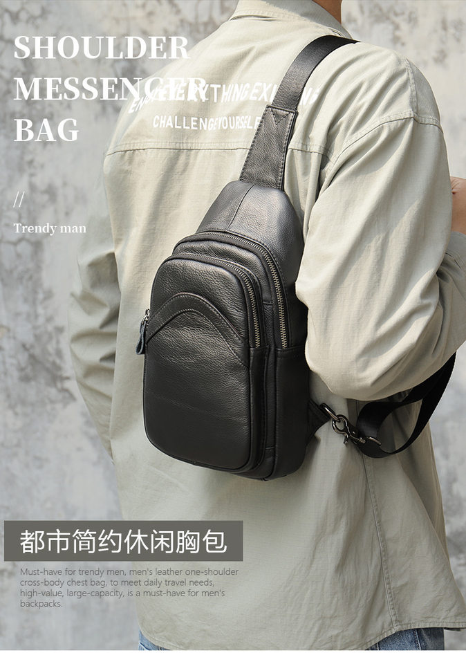 Túi đeo chéo nam đeo ngực da bò lớp đầu 17×5×30,5 cm — 20202 màu đen, 698 màu đen, Cà phê 698, 9011 màu đen chi tiết 65