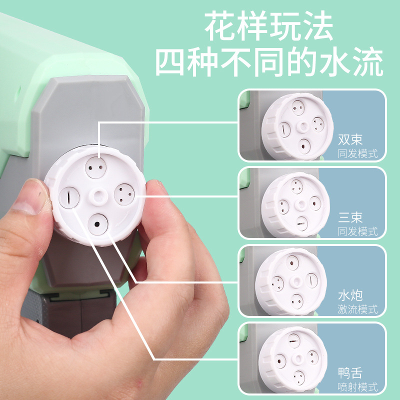 Pistola de agua juguetes de los niños de gran tipo de tracción de gran capacidad de chorro de agua de alta presión de lucha contra el artefacto de agua Ci