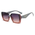 Gray Frame Gray Brown Lens