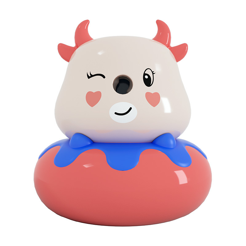 7827 oso donut lápiz sacapuntas automático pluma sacapuntas lindo animal forma gran capacidad rollo pluma