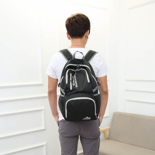 Outdoor new ultra-light portable folding backpack travel storage skin bag mountaineering travel sports backpack bag