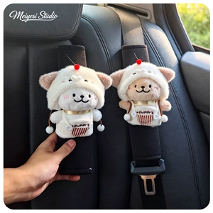 Yeni Stil Puppy Avtomobil Təhlükəsizlik Kəməri Çiyin Yastığı, Boyun Boğulmasının Qarşısını Alır