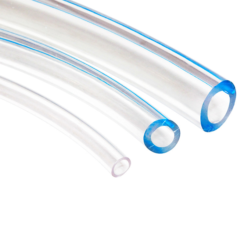 厂家PVC水平管测量流体管 透明穿线软管养殖用水管打氧牛筋管