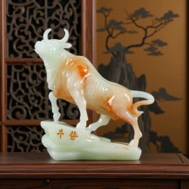 树脂工艺品;仿玉工艺品;铜雕工艺品