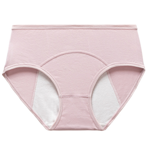 Menstrual underwear pure cotton women's underwear menstrual pants large size antibacterial women's wholesale mid-waist cotton leak-proof underwear all-in-one