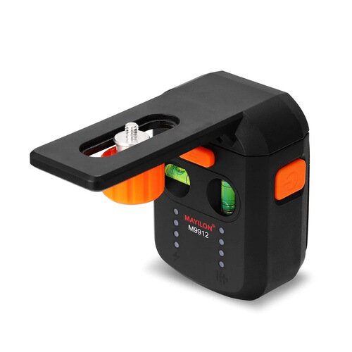 Household two-in-one electric drilling dust collector laser level wall-mounted electric vacuum drilling dust collector