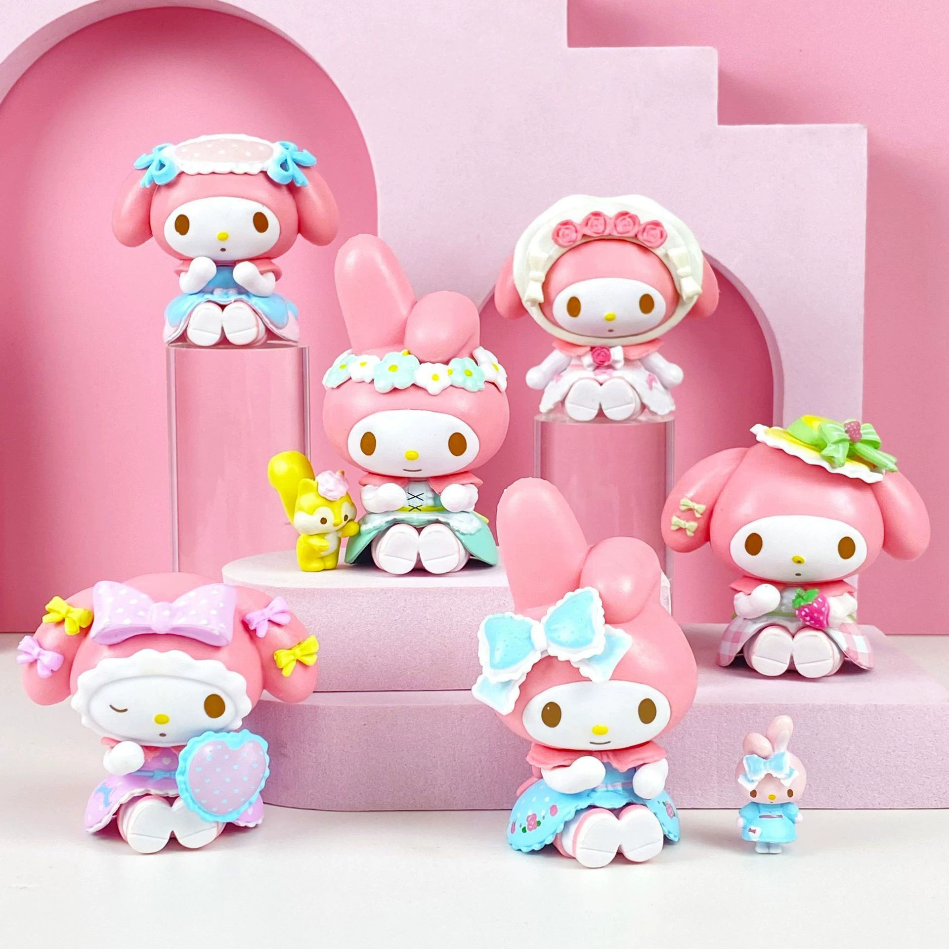 Милая мини-фигура, игрушка, кукла, транспорт, капсульная игрушка