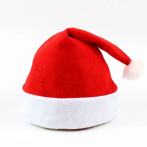 Christmas hats Ordinary non-woven Christmas decorations hats activity supplies Adults and children Santa hats