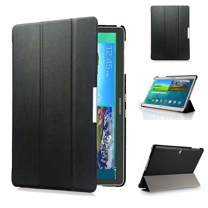 Ready Stock Suitable for Samsung Tab S 10.5 Tablet Leather Case T800 T805C 70% off Voltage Sleep Protection Case