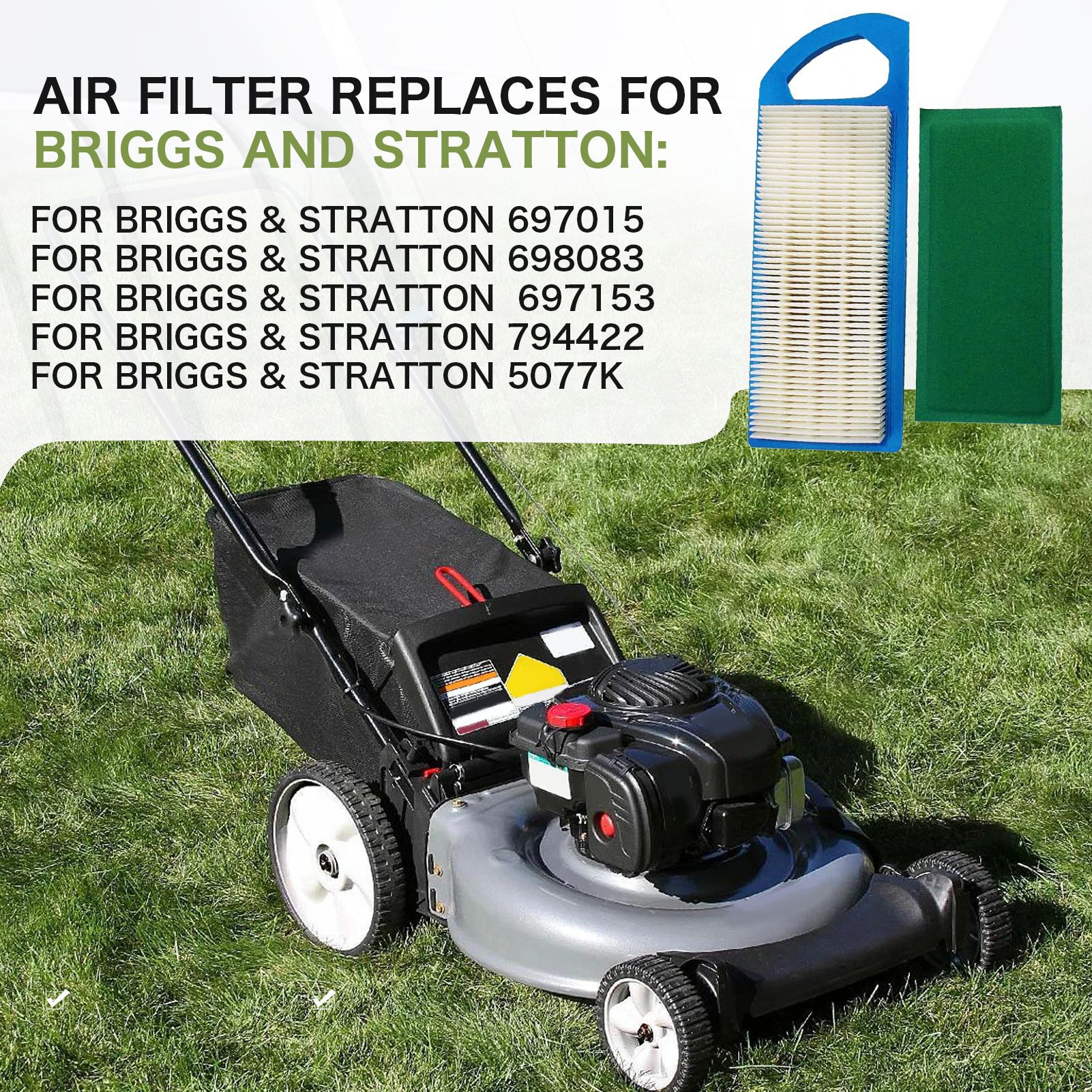 697153 697014 697634 698083 795115 797008 Air Filter