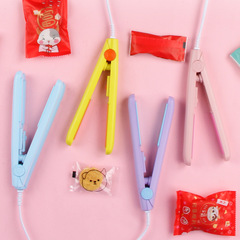 Household mini portable nougat sealing machine snowflake pastry packaging bag sugar paper plastic sealing machine flat mouth electric baking