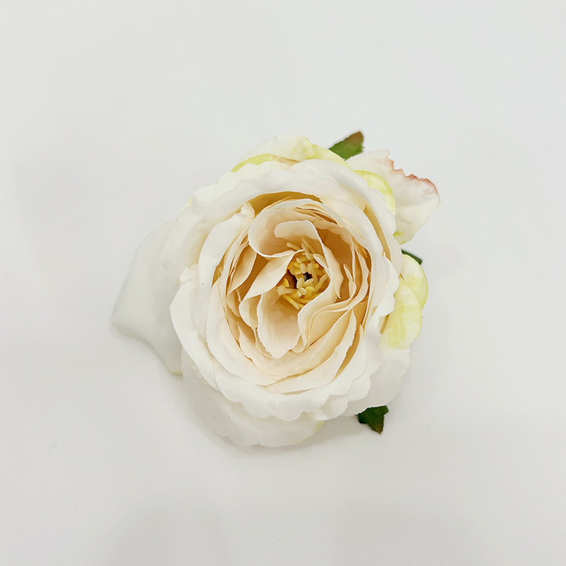 造花、レトロなバラの花頭、シルクフラワー、手作りのヘアピンアクセサリー、外国貿易シルクフラワー、クロスボーダー小さなバラの造花|undefined