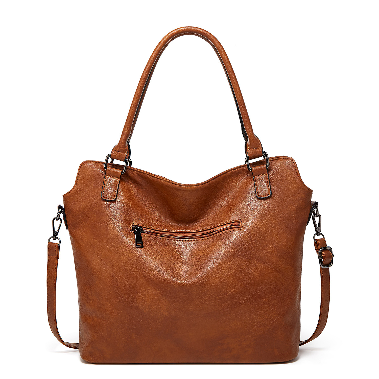 2026 New Women's Bag European and American Style Large Tote Bag Soft Leather High Capacity Single Shoulder Crossbody Women's Handbag