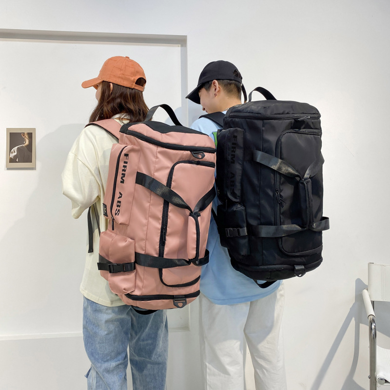 Bolsa de viaje de gran capacidad, separación en seco y húmedo, bolsa de fitness para deportes al aire libre, mochila de baloncesto para hombres, bolsa de ciclismo, almacén de zapatos independiente