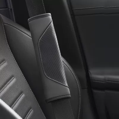 Crown Shoulder Cover Universal Car — Seat belt shoulder pad - gray-standard-edition-2365