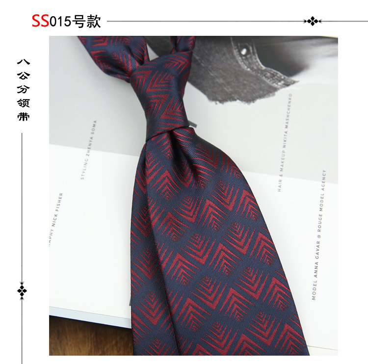 8CM 남성용 넥타이 스타일 015