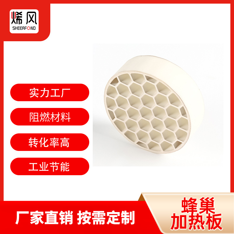 工厂直销电暖吹风发热配件电热膜圆形加热元件蜂窝式吹风筒加热板