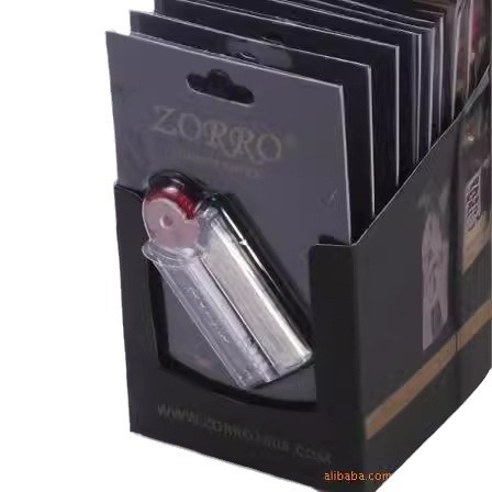 Zorro Z203 Lighter Dedicated High-Quality Flint & Cotton Wicks