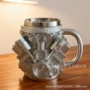 热销外贸v6v8树脂马克杯