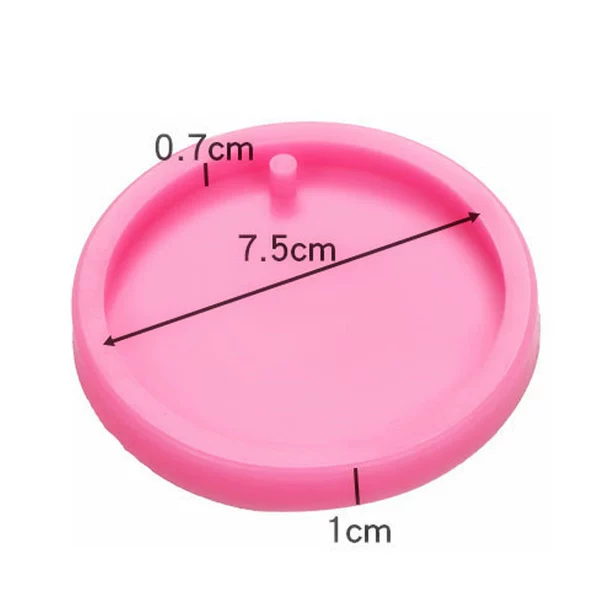Large round--pink 17-293