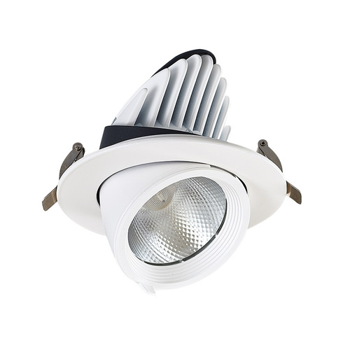 Factory direct sale elephant LED bar light for clothing store, spotlight 4500K 97CRI embedded ceiling light, adjustable 355 degrees