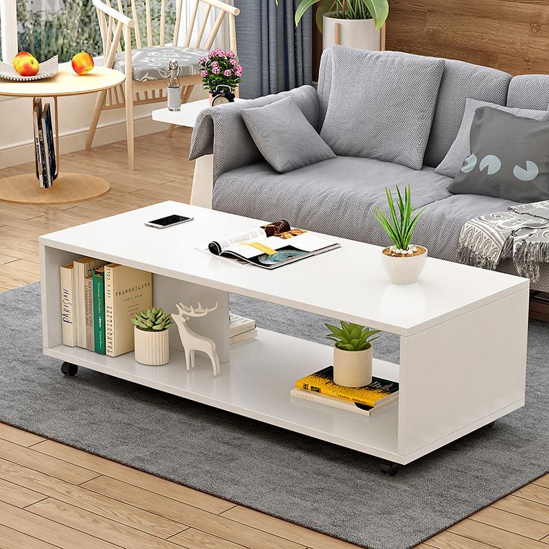 Special Offer Coffee Table Side Table Movable Simple Small Table Small Coffee Table White Modern Table Coffee Table Small Apartment Clearance