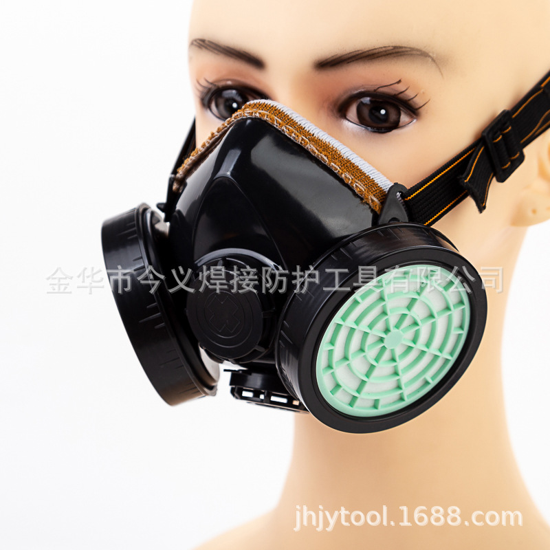 NP304防尘口罩/双罐防尘面具/装修打磨面罩/工业防尘口罩