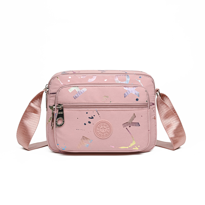 2005 새로운 스타일의 어머니용 작은 가방 나일론 옥스포드 천 여성용 가방 크로스 바디 백 숄더 캔버스 경량 다층 캐주얼 가방